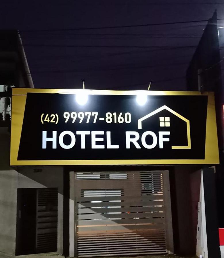 Hotel Rof Telêmaco Borba Exteriör bild