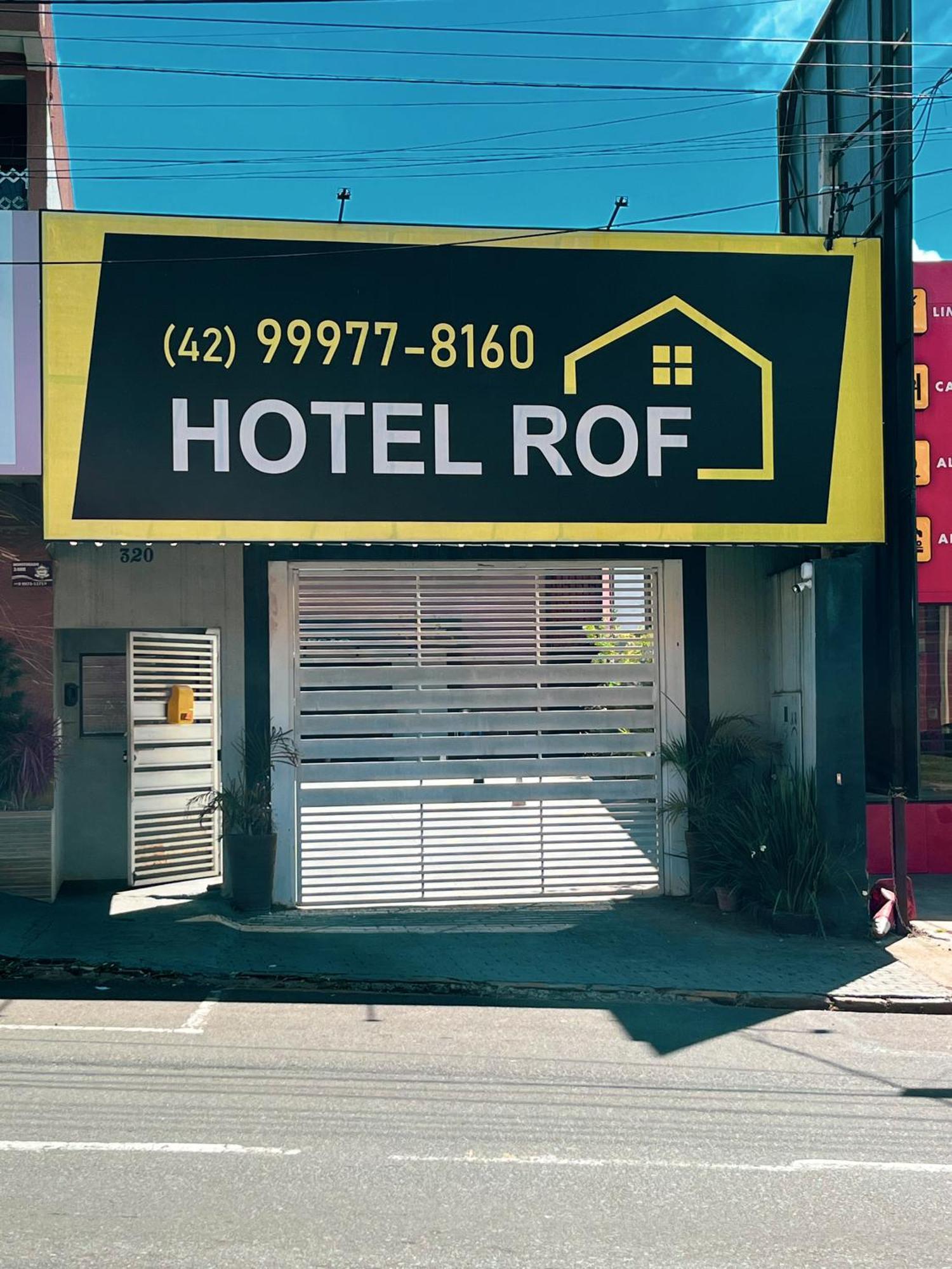 Hotel Rof Telêmaco Borba Exteriör bild